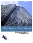 Risk Reporter User Manual