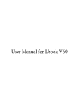 User Manual for Lbook V60