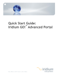 Iridium GO! Advanced Portal