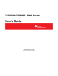 TUSB9260 Flash Burner - User Guide (Rev. B)