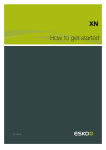 XN How to get started - Product Documentation