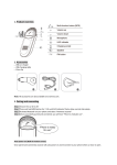 1. Product overview 2. Accessories 3. Pairing and