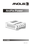 User manual ArcPix Power CE