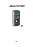 F7 Fingerprint Reader Integration in Roger Access Control System