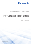 FP7 Analog Input User`s Manual