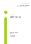 TE10P User manual issue 2.2