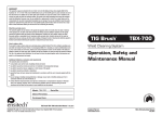 TIG BRUSH TBX-700 MANUAL - 2012-05