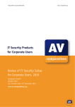 IT Security Products for Corporate Users - AV