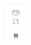 3DCrane User`s Manual