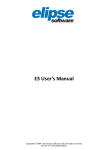 E3 User`s Manual - Elipse Software