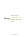 DataScout™ 10G Users Manual