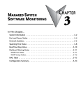 Chapter 3 - Mangd Switch Software Monitoring