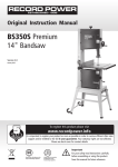 BS350S Premium 14" Bandsaw