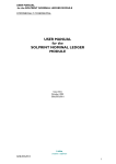 USER MANUAL for the SOLPRINT NOMINAL LEDGER