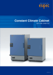 Constant Climate Cabinet