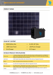 detailed product specifications