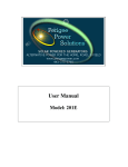 201 User Manual - Perigee Power Solutions