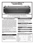 tonneauMate&trade; Owners ManUal