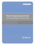 VMware ThinApp Deployment Guide PDF