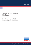 QIAamp® DNA FFPE Tissue Handbook