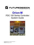 Orion-M - Future Design Controls
