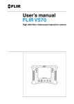 User`s manual FLIR VS70