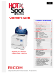 HotSpot Printer User Manual