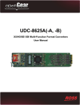 UDC-8625A(-A,-B) User Manual