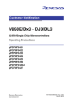 V850E/Dx3 - DJ3/DL3 - Renesas Electronics