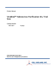 ViraBind™ Adenovirus Purification Kit, Trial Size