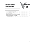 Stellar SR55 Soft Starter User Manual SR55-M