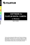SOFTWARE for FUJIFILM DIGITAL CAMERA for Windows