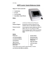 NIPPY junior+ Quick Reference Guide