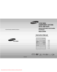 Samsung MAX-DT99 User Guide Manual - DVDPlayer