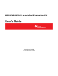 MSP-EXP430G2 LaunchPad Evaluation Kit