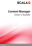 Scala 5 Content Manager User Guide