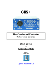 User manual - CRS+ - Laplace Instruments Ltd