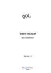 GOL user manual