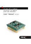 PCAN-MicroMod - User Manual