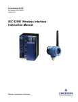 IEC 62591 Wireless Interface Instruction Manual