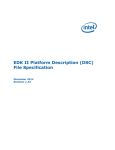 EDK II Platform Description (DSC) File