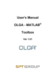OLGA - MATLAB Toolbox