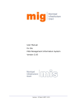 MIG User Manual Release 2.03 V18
