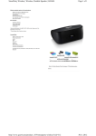 Wireless portable speaker with speakerphone Stream music from