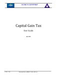 Quarterly Statement of Capital Gain Tax (CGT) - e-FBR