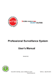 Professional Surveillance System User`s Manual