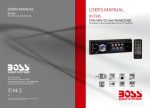 Manual - Boss Audio Systems