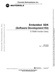 Embedded SDK (Software Development Kit)