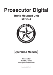 Prosecutor Digital MPEG4 Manual - AVE