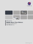 MEMS Mass Flow Meters